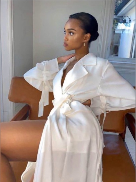 Babaton Jackets & Blazers - Babaton Trench Wrap Dress/Coat